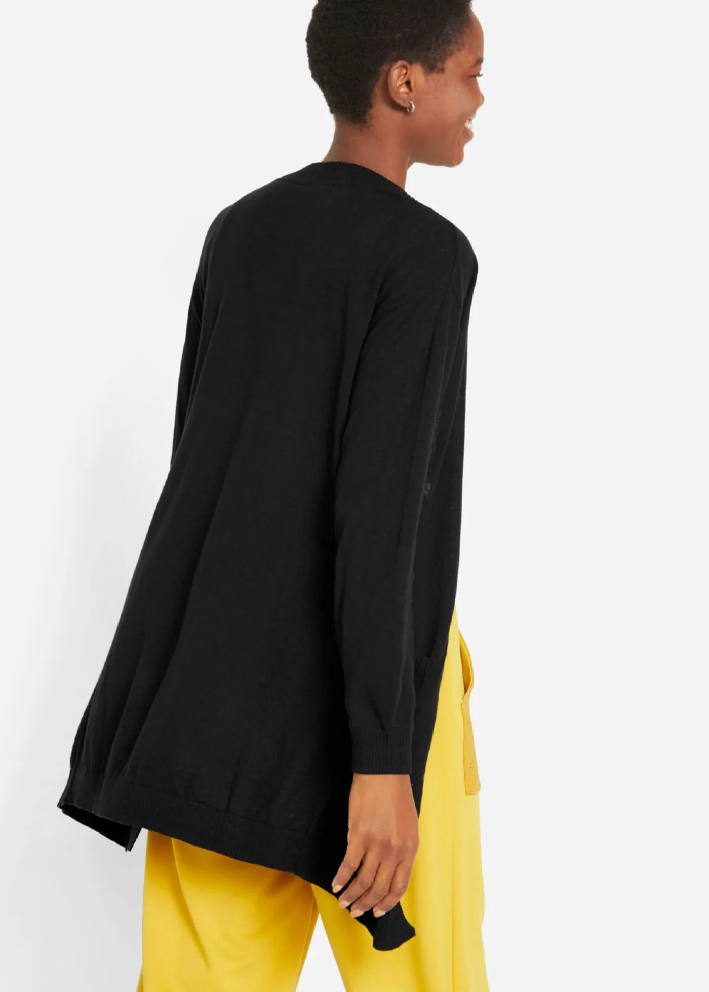 Mujer bonprix bonprix Chaqueta de punto fino de algodón