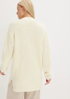 Mujer bonprix bonprix Chaqueta de punto grueso de suave mezcla de lana