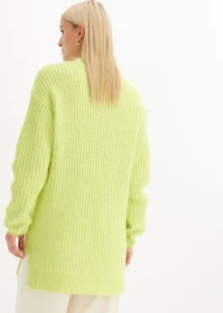 Mujer bonprix bonprix Chaqueta de punto grueso de suave mezcla de lana