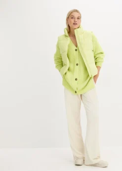 Mujer bonprix bonprix Chaqueta de punto grueso de suave mezcla de lana