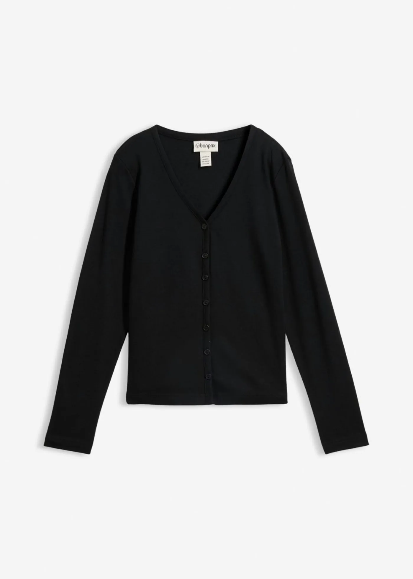 Mujer bonprix bonprix Chaqueta de punto grueso de algodón orgánico puro