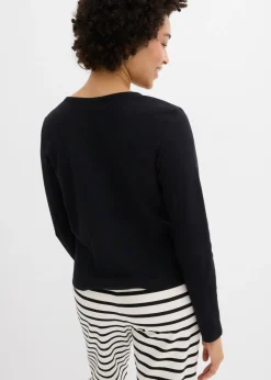 Mujer bonprix bonprix Chaqueta de punto grueso de algodón orgánico puro