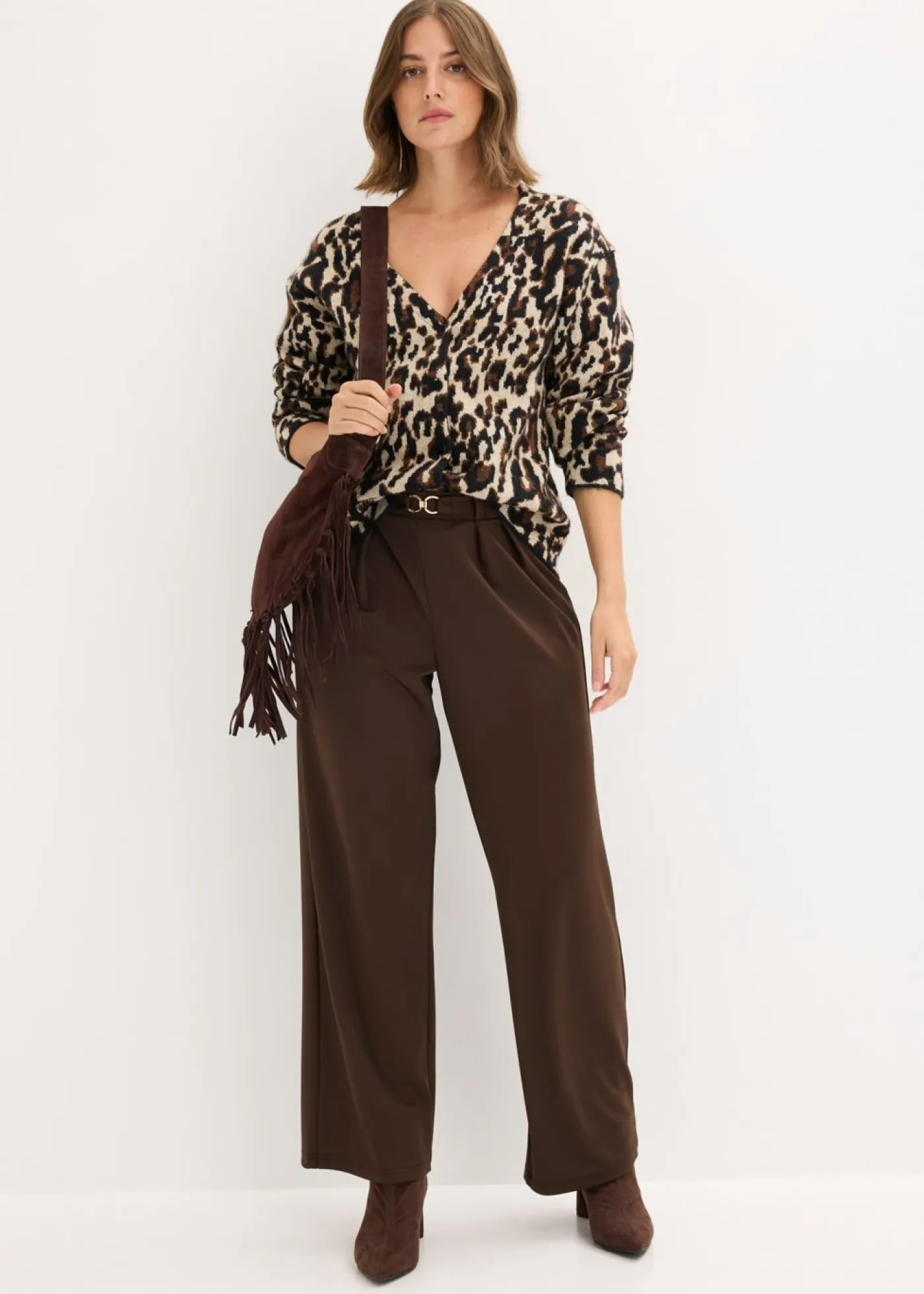 Mujer bonprix bonprix Chaqueta de punto jacquard