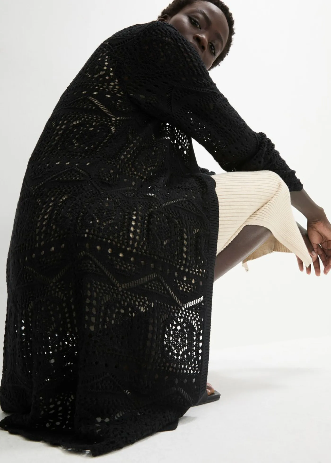 Mujer bonprix bonprix Chaqueta de punto larga