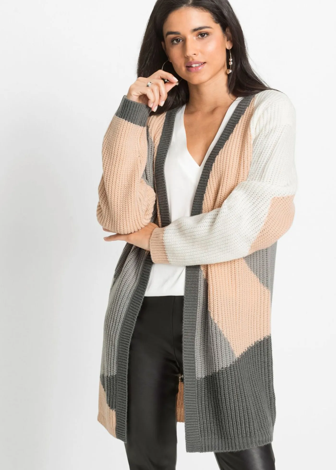 Mujer bonprix bonprix Chaqueta de punto oversize