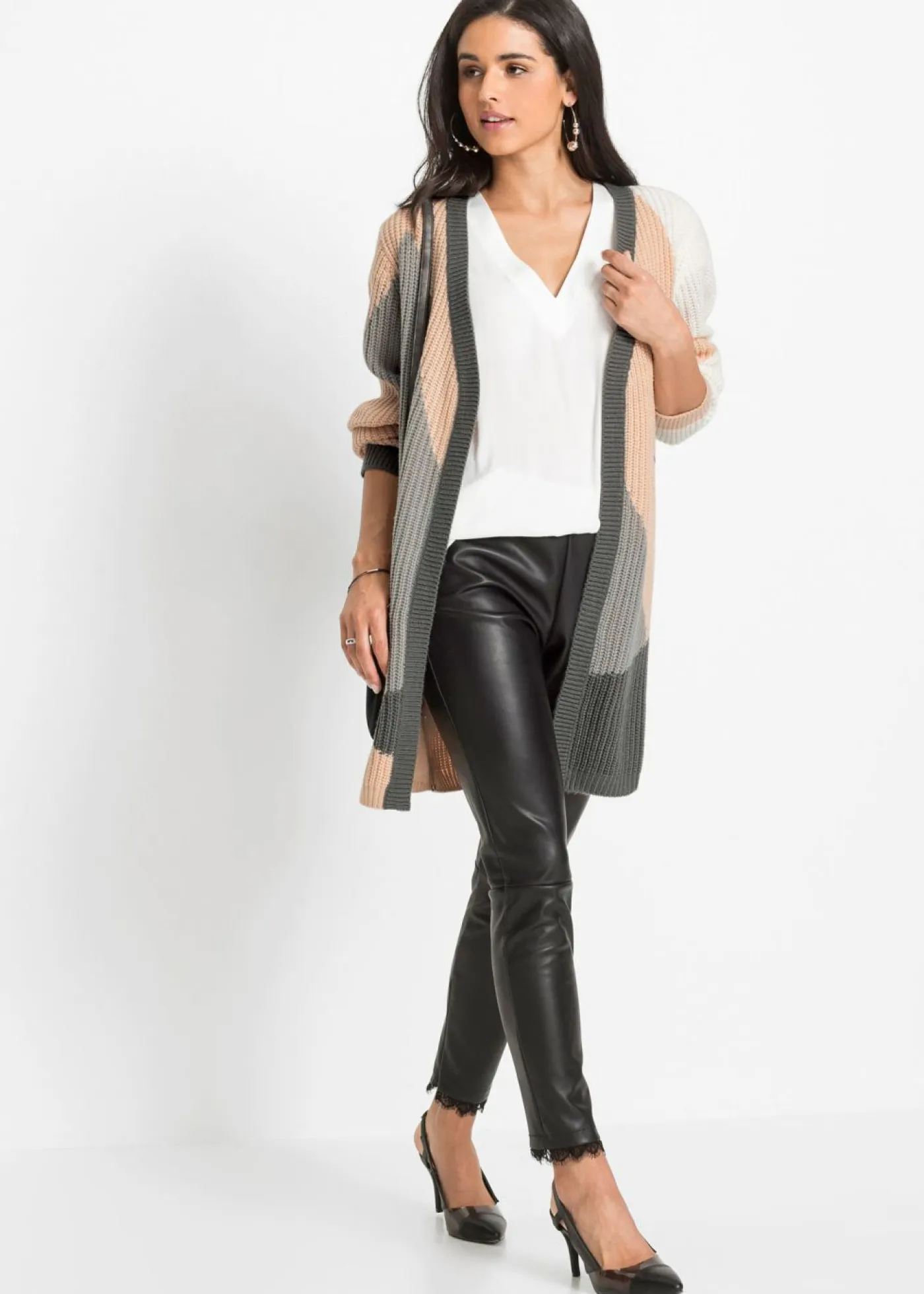 Mujer bonprix bonprix Chaqueta de punto oversize