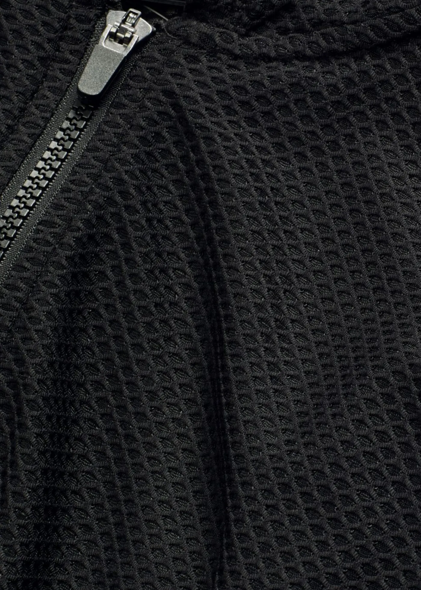 bonprix bonprix Ropa Deportiva|Chaquetas Y Abrigos>Chaqueta deportiva transparente de malla con corte holgado Negro