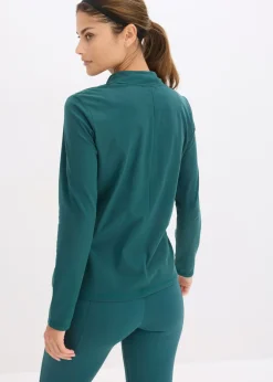 Mujer bonprix bonprix Chaqueta deportiva térmica con media cremallera y material de secado rápido