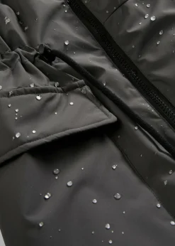 bonprix bonprix Premamá>Chaqueta forrada para durante y después del embarazo gris oscuro-negro