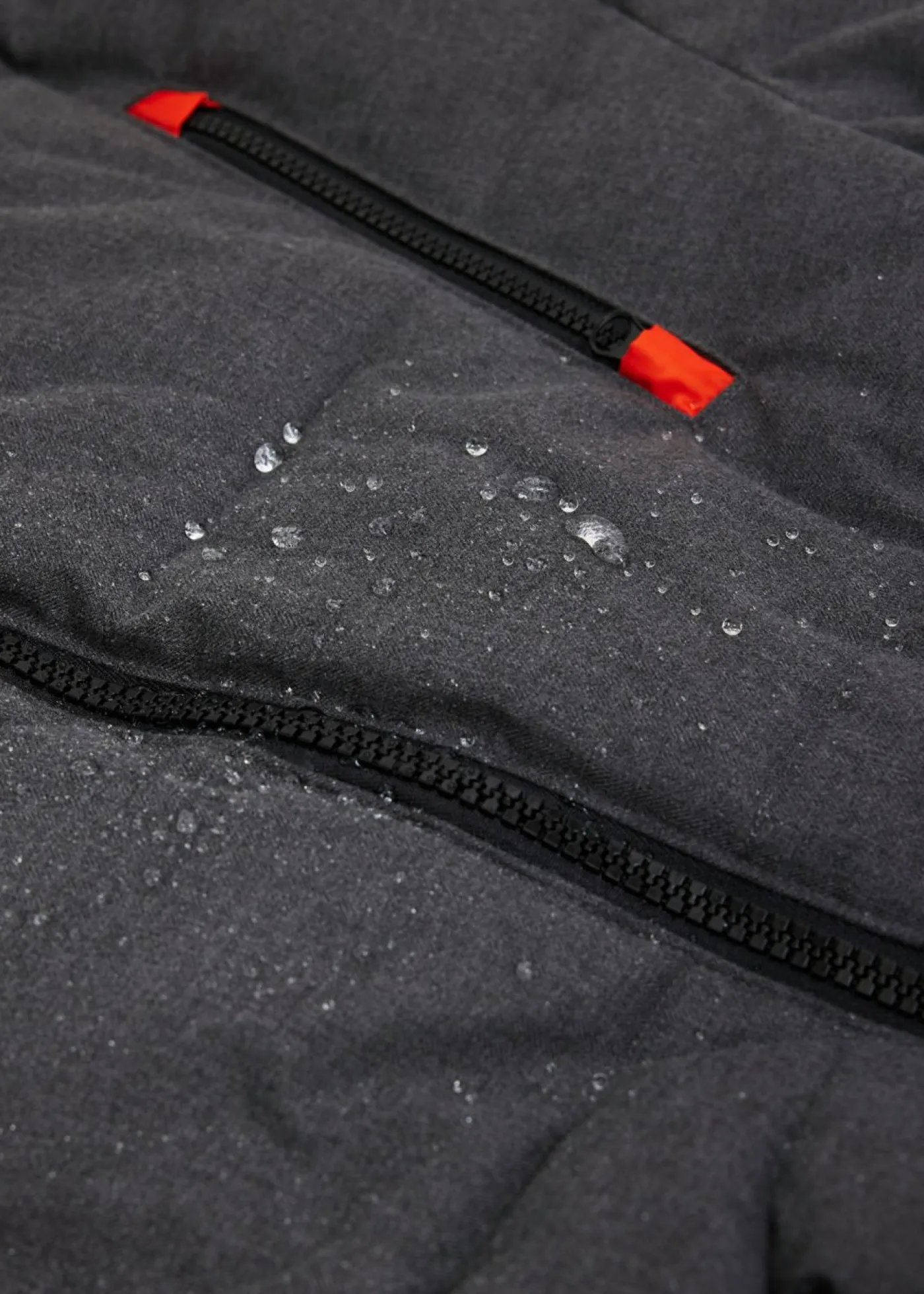 bonprix bonprix Chaquetas Y Abrigos·Chaquetas Impermeables|Chaquetas Y Abrigos·Chaquetas>Chaqueta funcional acolchada, con forro cálido, e impermeable pizarra jaspeado