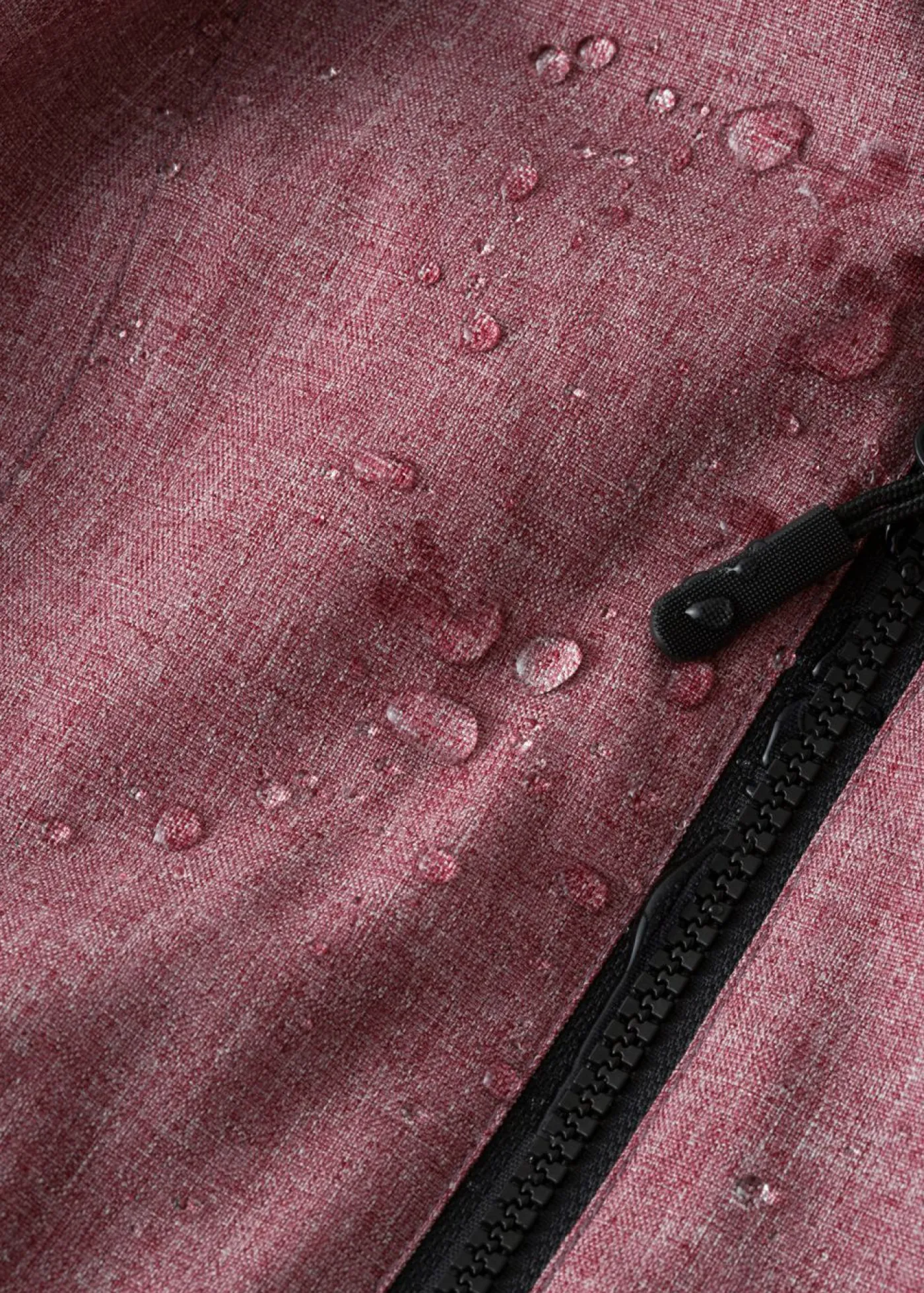 bonprix bonprix Ropa Para El Aire Libre|Ropa Deportiva>Chaqueta funcional con forro polar Burdeos moteado