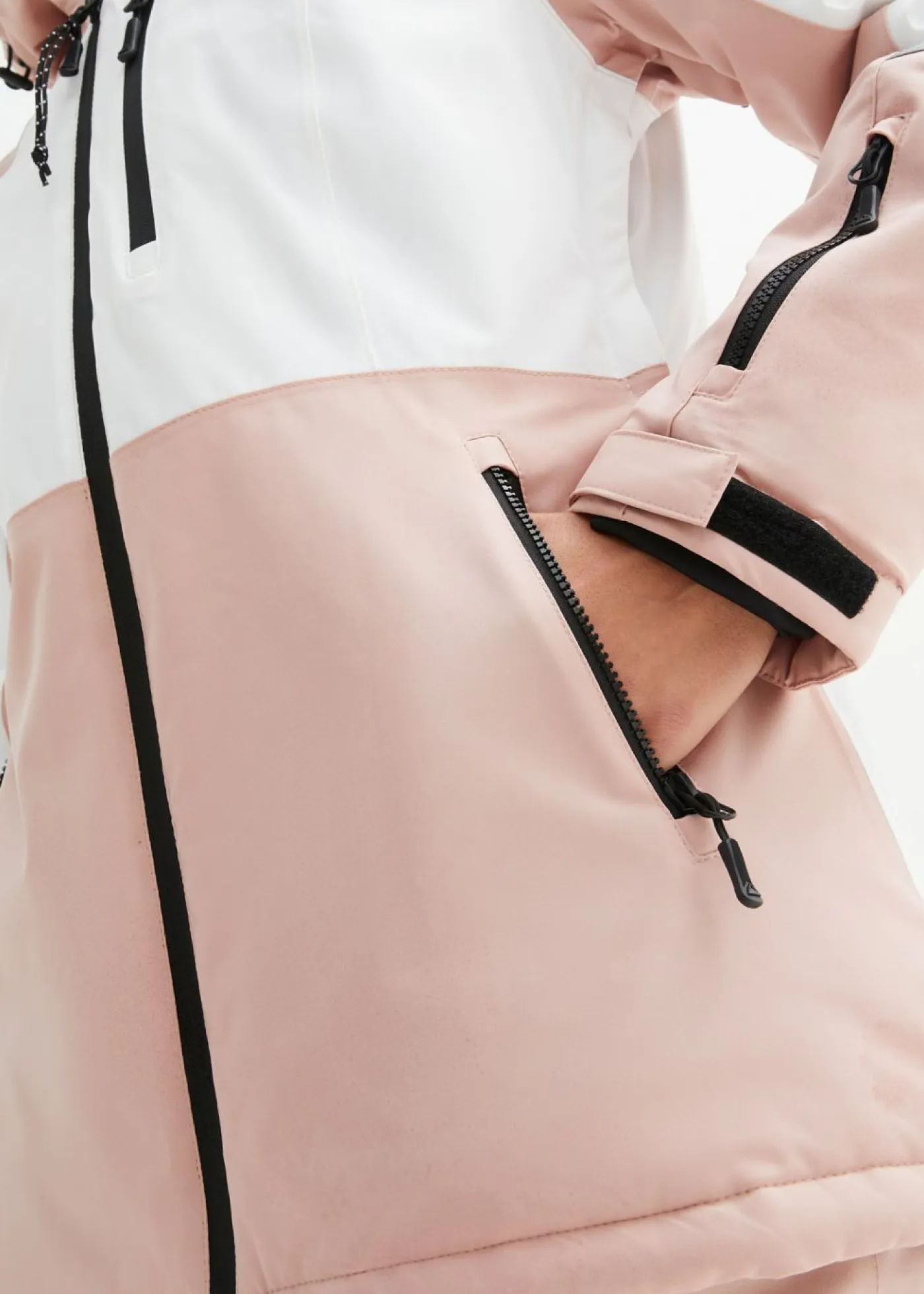 bonprix bonprix Ropa Para El Aire Libre|Ropa Deportiva>Chaqueta funcional de esquí de material impermeable Rosa vintage