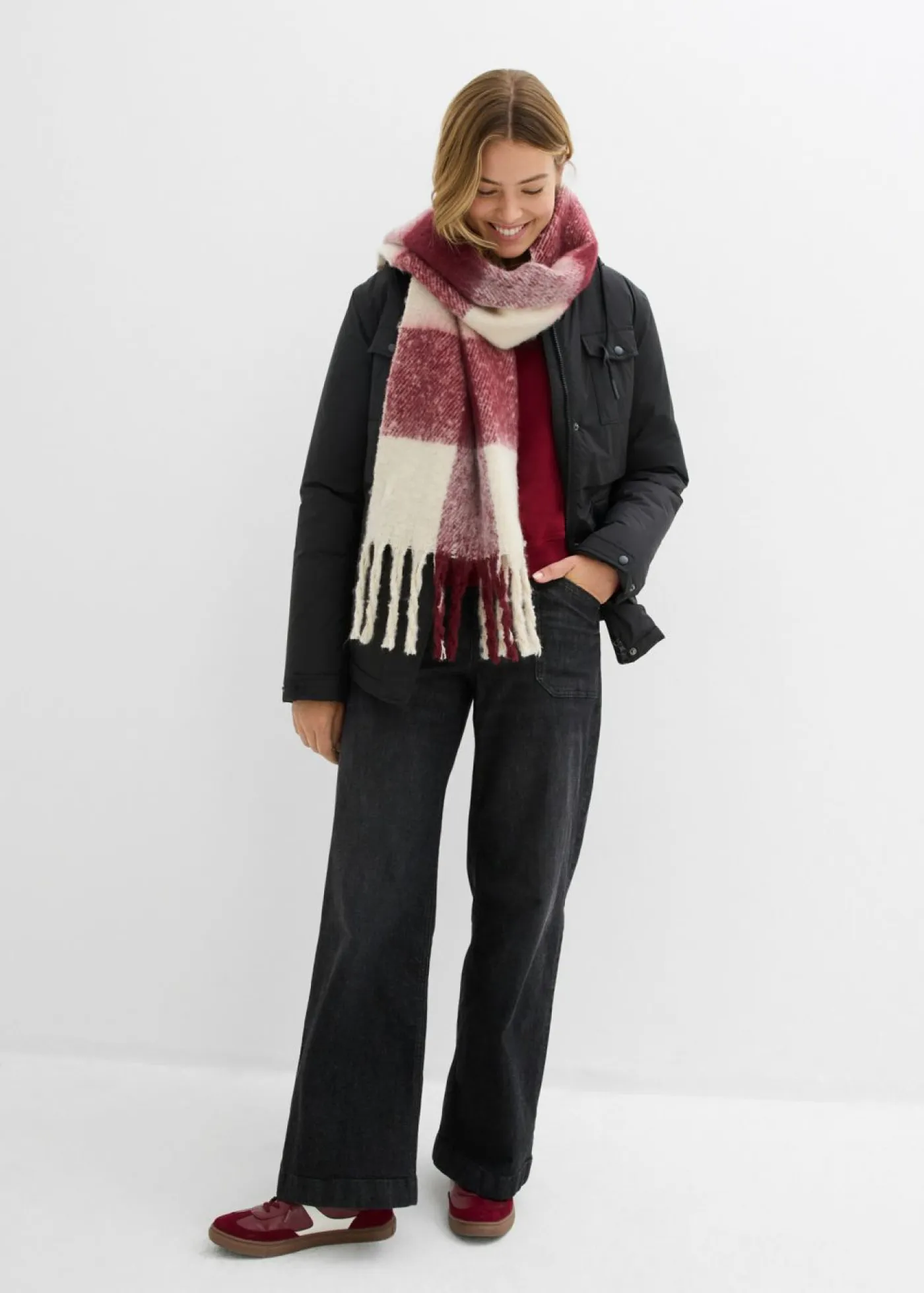 bonprix bonprix Chaquetas Y Abrigos>Chaqueta funcional impermeable Negro