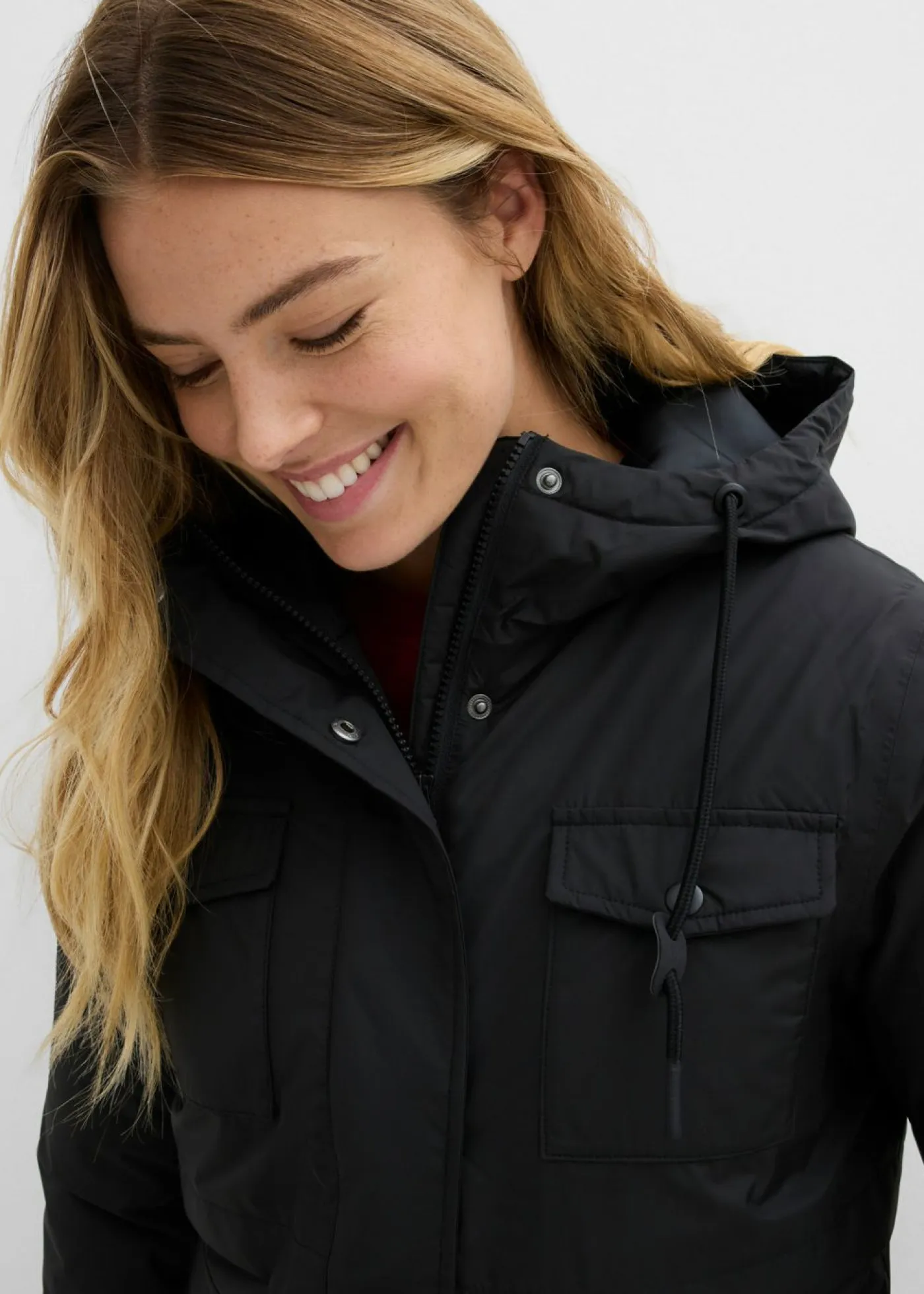 bonprix bonprix Chaquetas Y Abrigos>Chaqueta funcional impermeable Negro