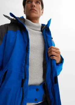 Hombre bonprix bonprix Chaqueta funcional impermeable con forro polar