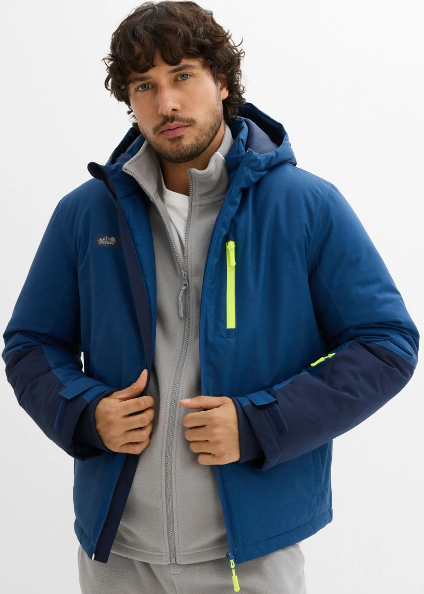 Hombre bonprix bonprix Chaqueta funcional impermeable para invierno