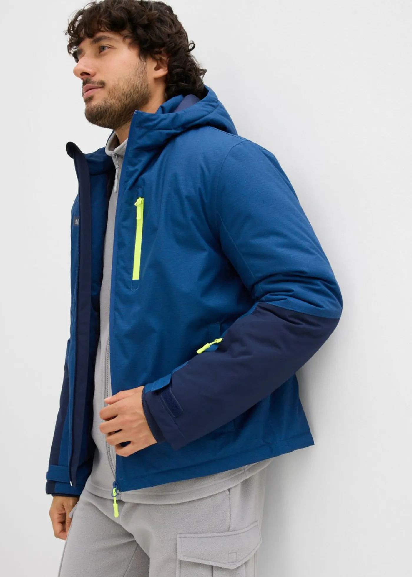 Hombre bonprix bonprix Chaqueta funcional impermeable para invierno