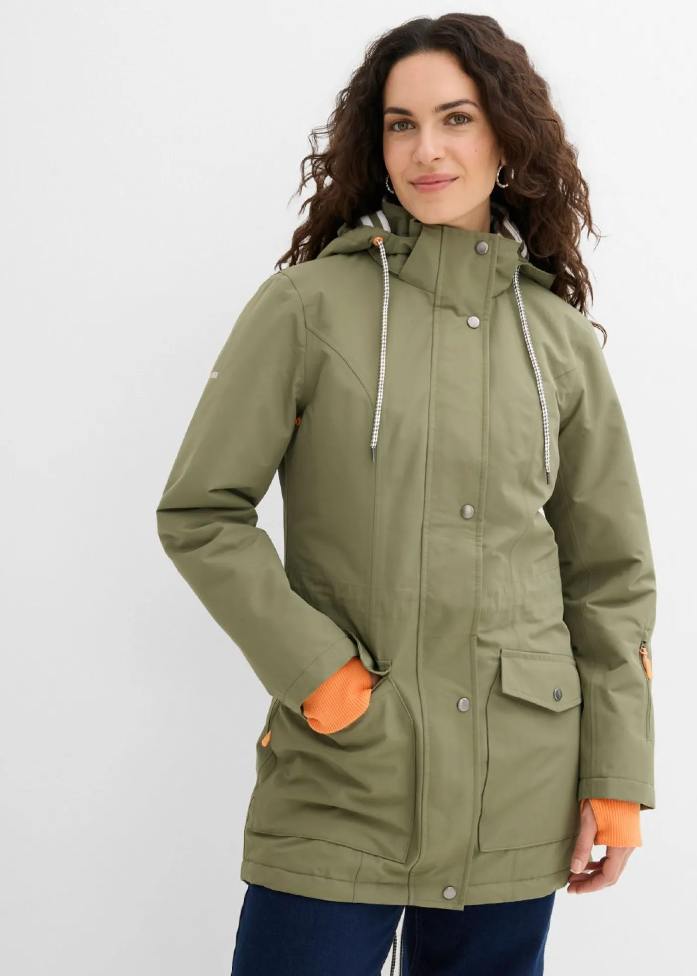 Mujer bonprix bonprix Chaqueta funcional impermeable de entretiempo