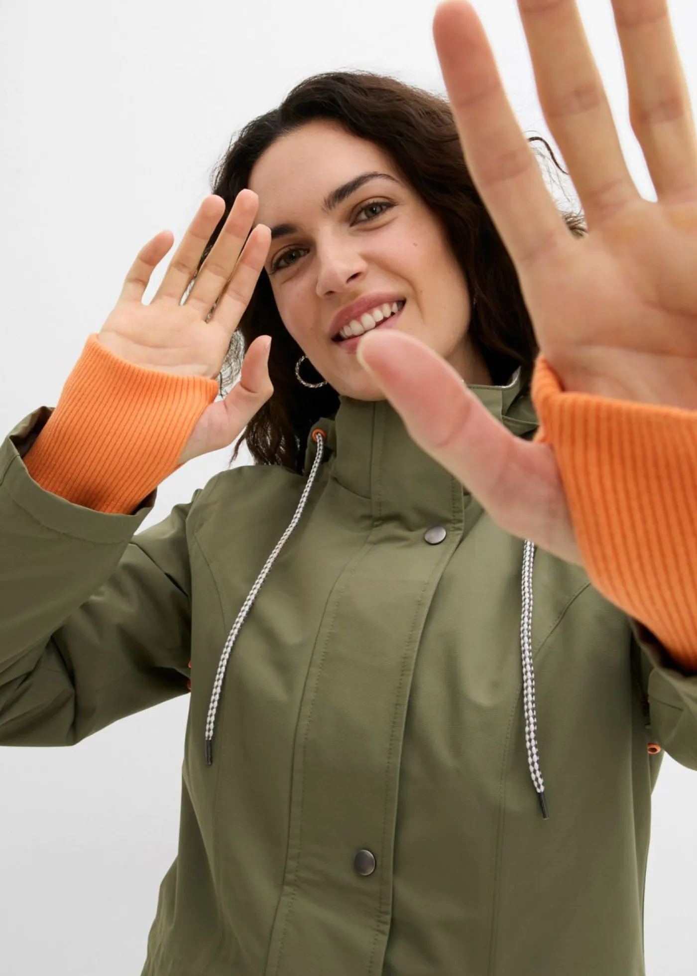 Mujer bonprix bonprix Chaqueta funcional impermeable de entretiempo