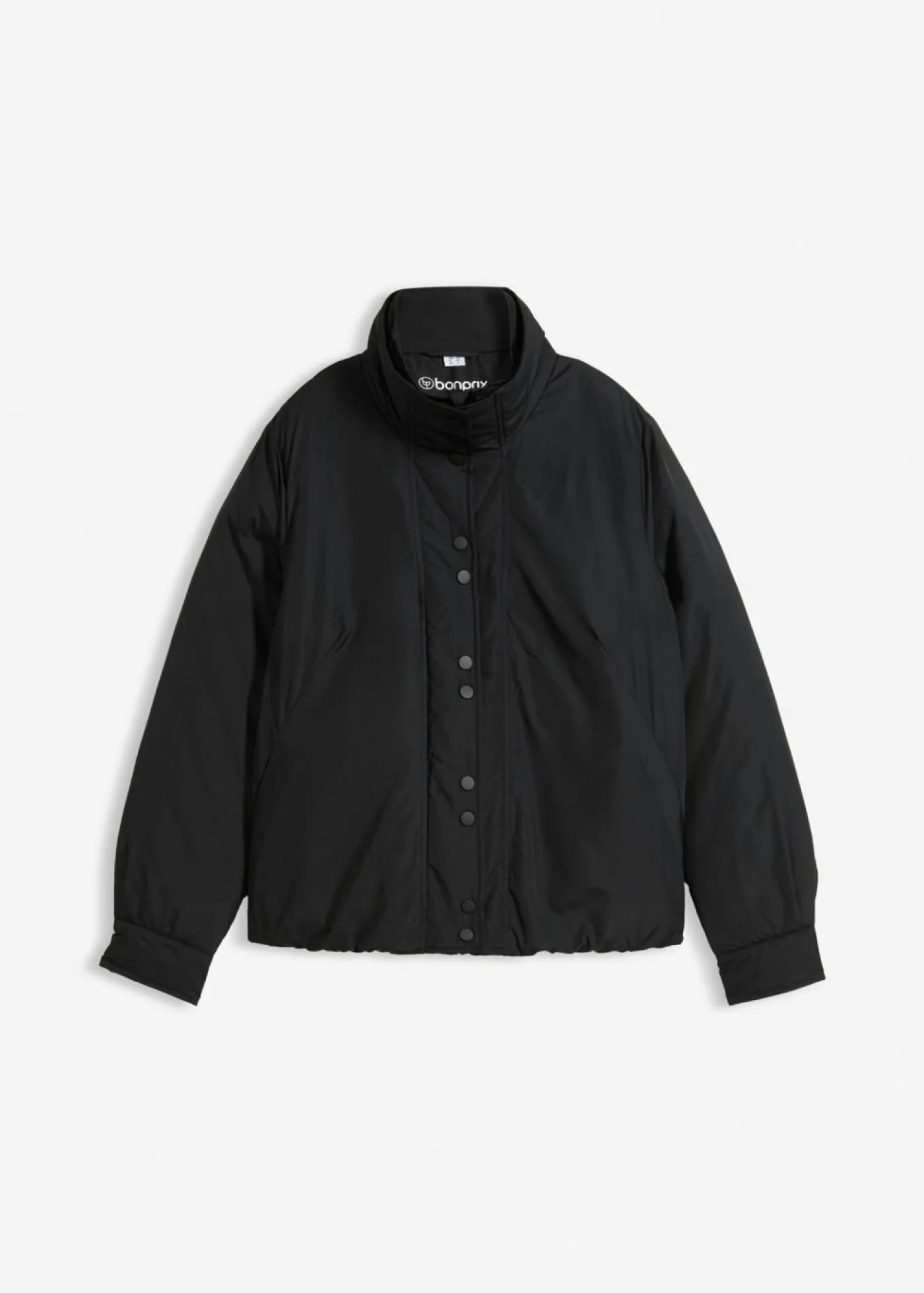 bonprix bonprix Chaquetas Y Abrigos>Chaqueta funcional impermeable con aspecto 2 en 1 Negro