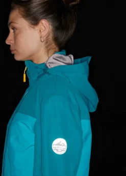 Mujer bonprix bonprix Chaqueta funcional impermeable con capucha