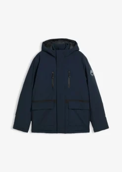 bonprix bonprix Chaquetas Y Abrigos·Chaquetas Impermeables|Chaquetas Y Abrigos·Chaquetas>Chaqueta funcional impermeable de invierno con cortavientos Azul marino