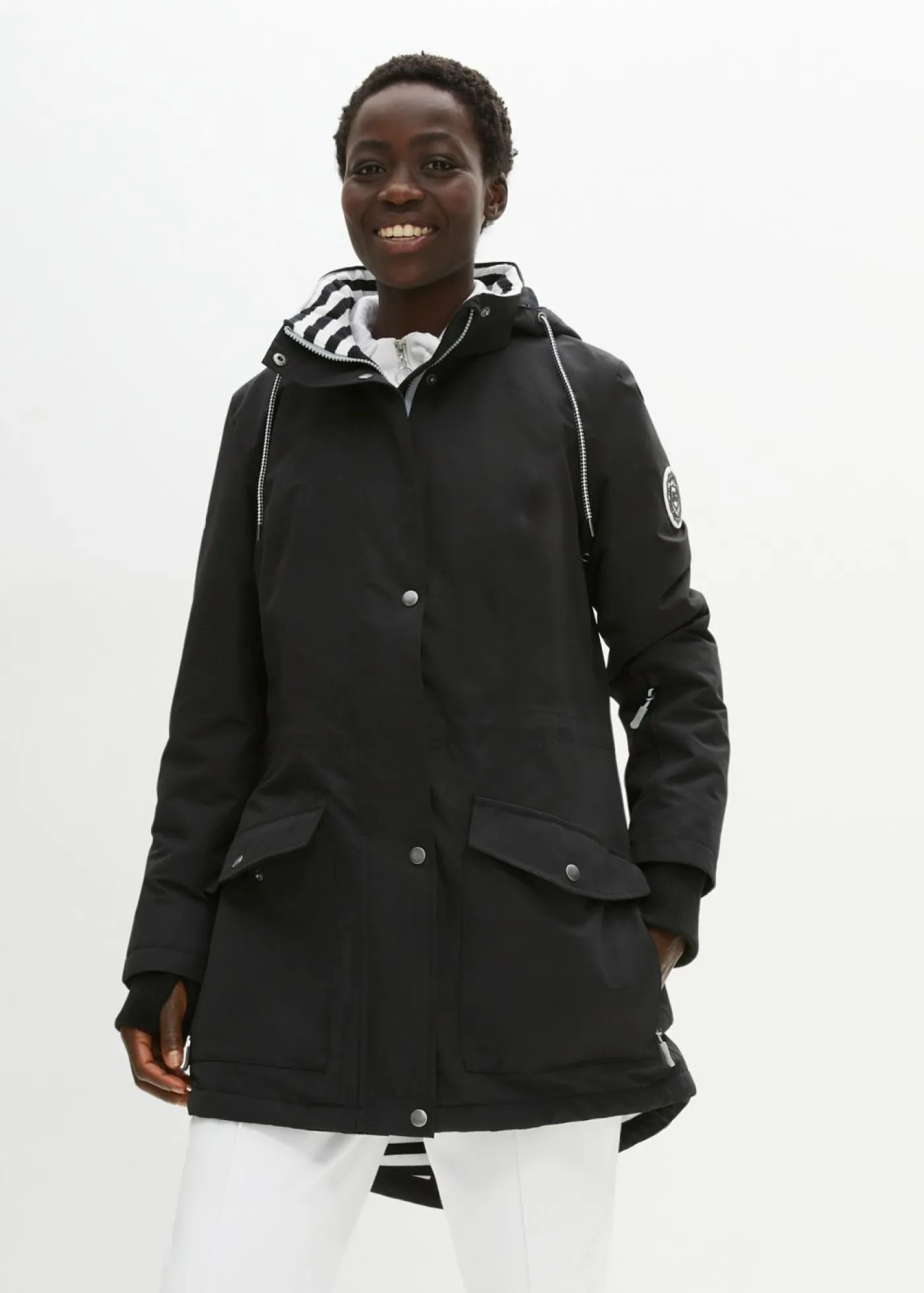 Mujer bonprix bonprix Chaqueta funcional impermeable de entretiempo