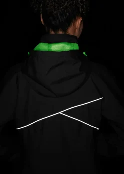 Mujer bonprix bonprix Chaqueta funcional impermeable con detalles reflectantes