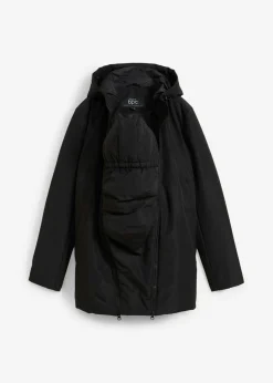 Mujer bonprix bonprix Chaqueta funcional premamá, 3 en 1, ligeramente guateada y con función de porteo