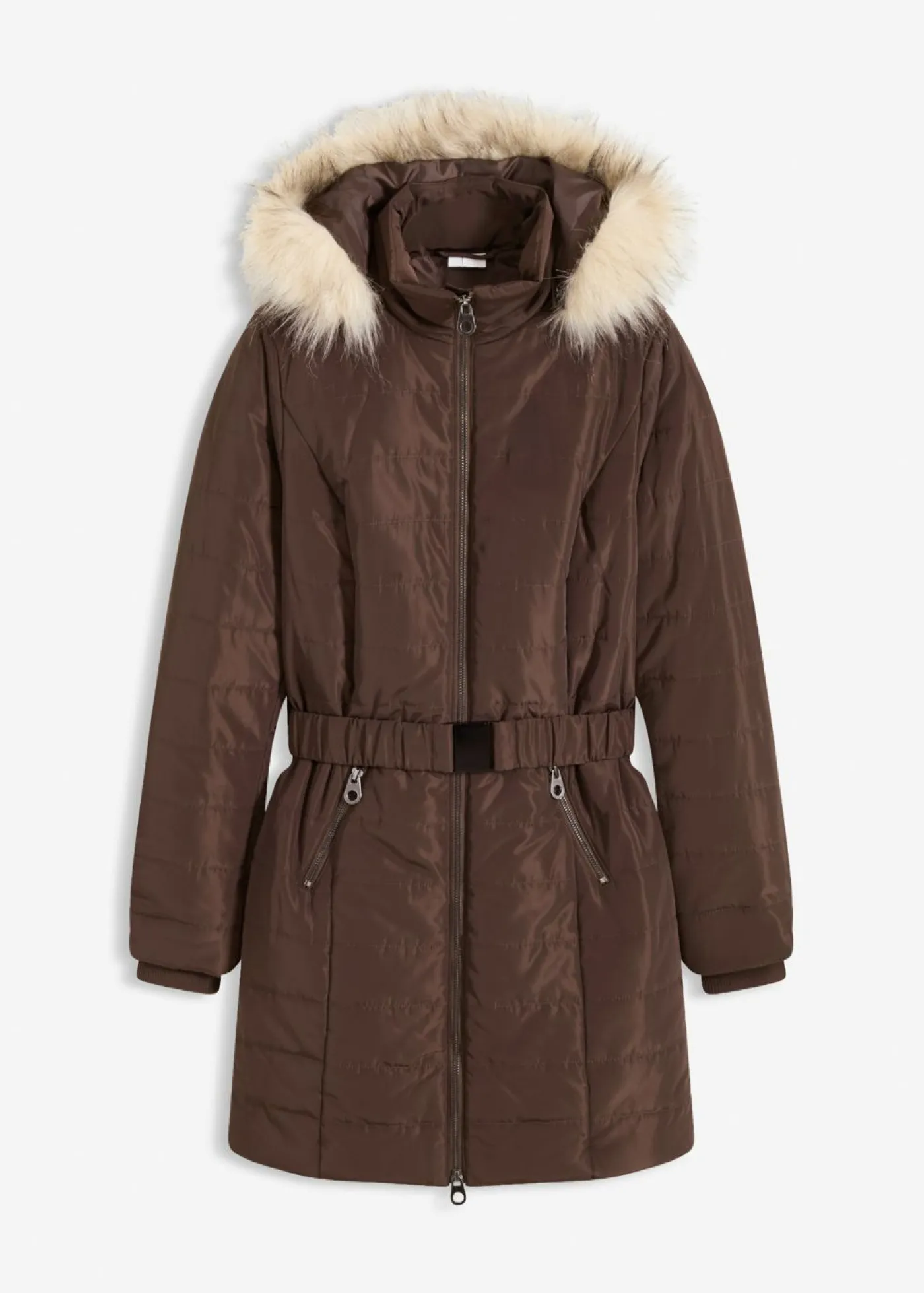 bonprix bonprix Chaquetas Y Abrigos>Chaqueta guateada Marrón oscuro