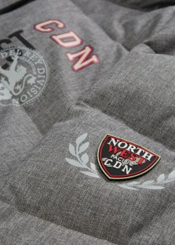 Hombre bonprix bonprix Chaqueta guateada de invierno con capucha