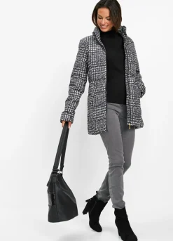 Mujer bonprix bonprix Chaqueta guateada larga