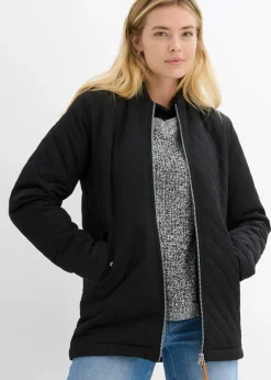 Mujer bonprix bonprix Chaqueta guateada larga