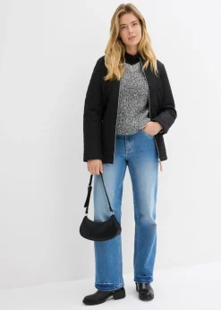 Mujer bonprix bonprix Chaqueta guateada larga