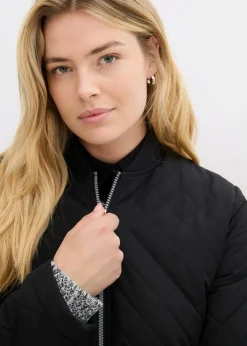 Mujer bonprix bonprix Chaqueta guateada larga