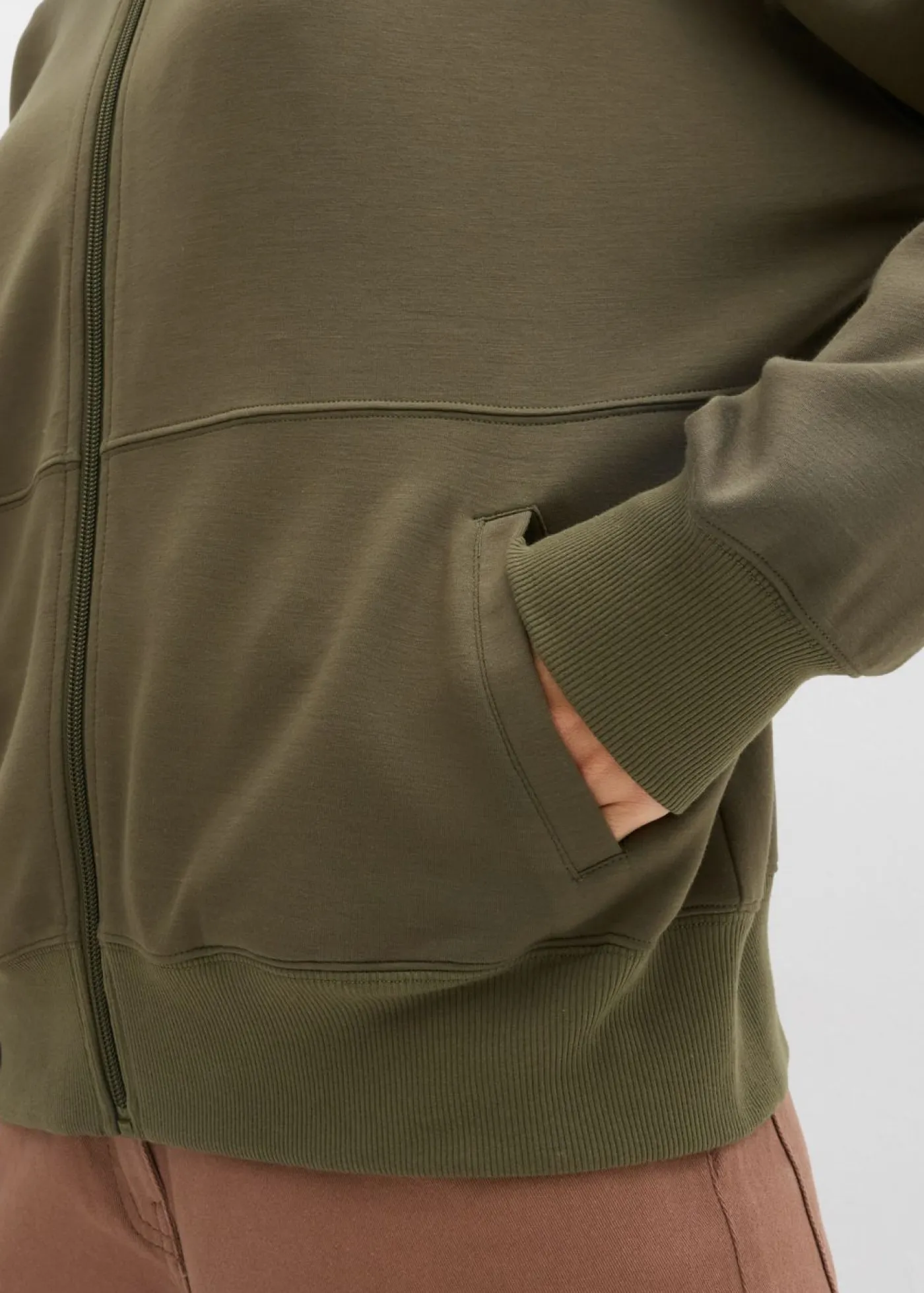 Mujer bonprix bonprix Chaqueta holgada de chándal de neopreno