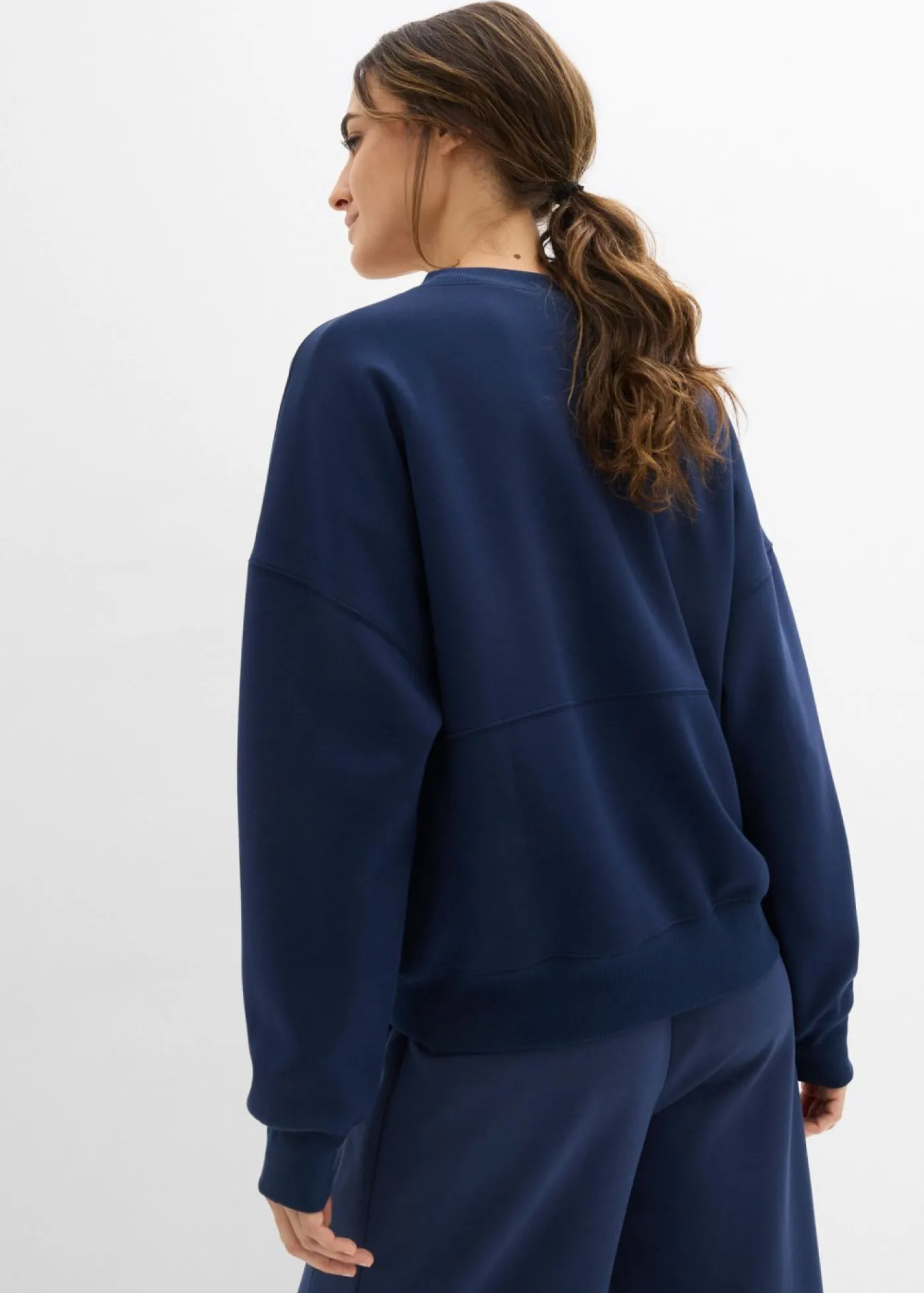 Mujer bonprix bonprix Chaqueta holgada de chándal de neopreno