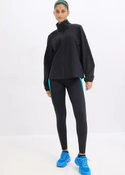 Mujer bonprix bonprix Chaqueta holgada de chándal de algodón resistente