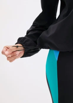 Mujer bonprix bonprix Chaqueta holgada de chándal de algodón resistente