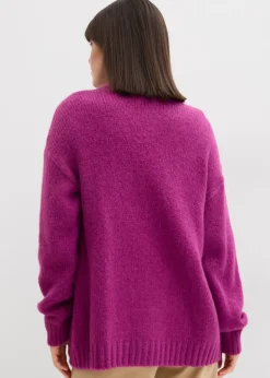 Mujer bonprix bonprix Chaqueta holgada de punto grueso