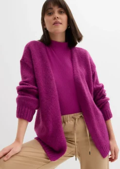 Mujer bonprix bonprix Chaqueta holgada de punto grueso