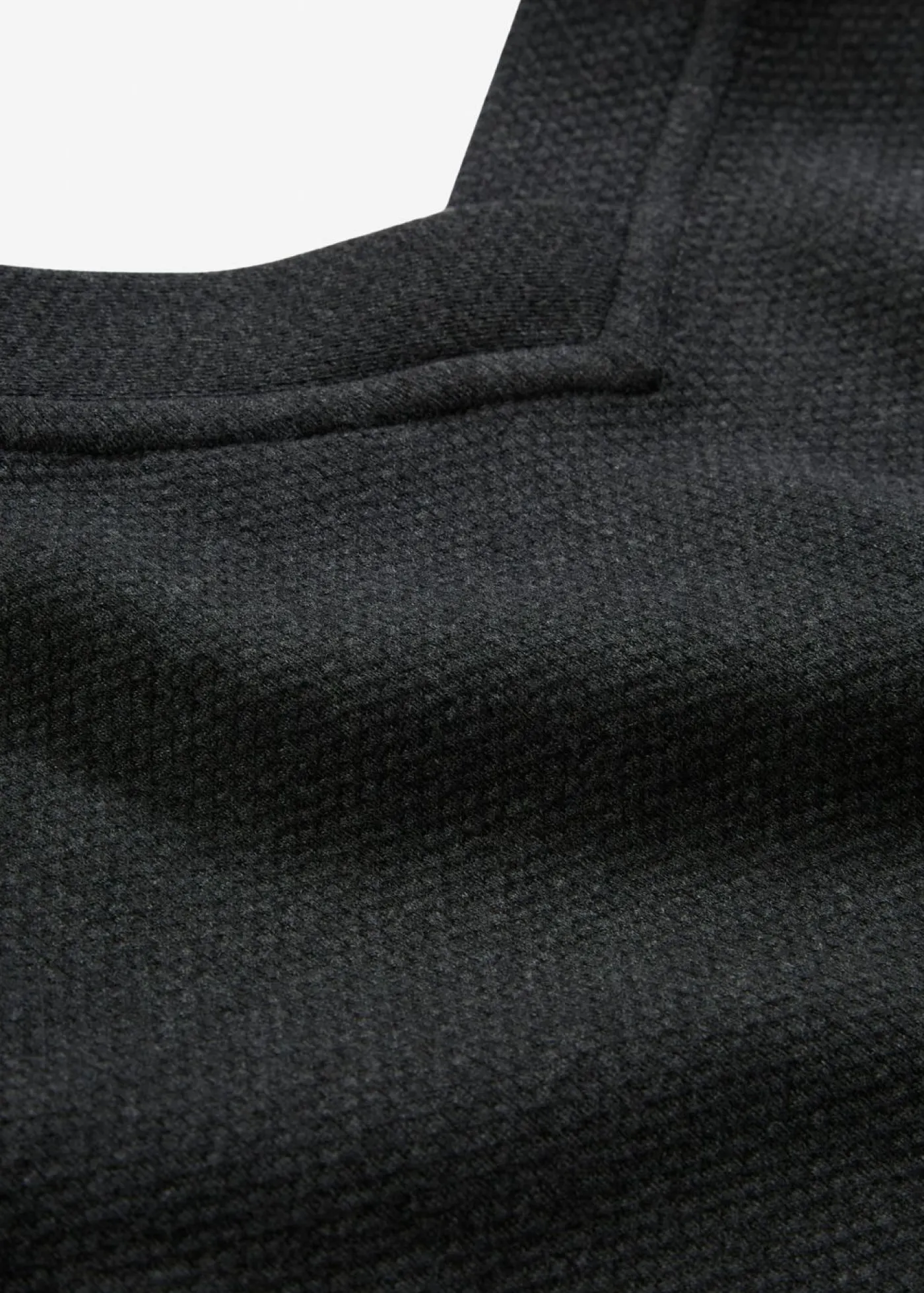 bonprix bonprix Ropa Cómoda>Chaqueta larga de chándal en suave mezcla de algodón Antracita jaspeado