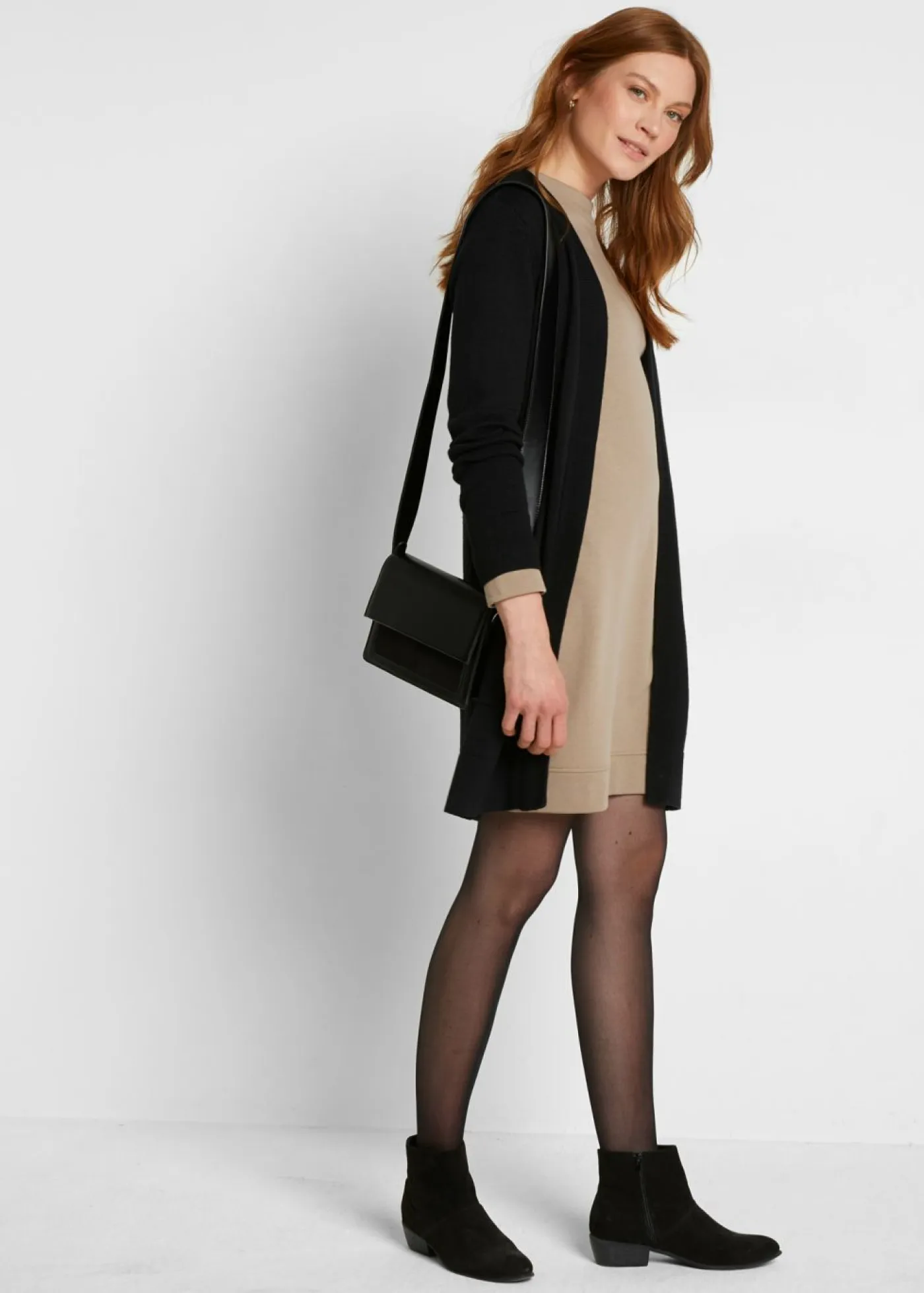 Mujer bonprix bonprix Chaqueta larga de punto