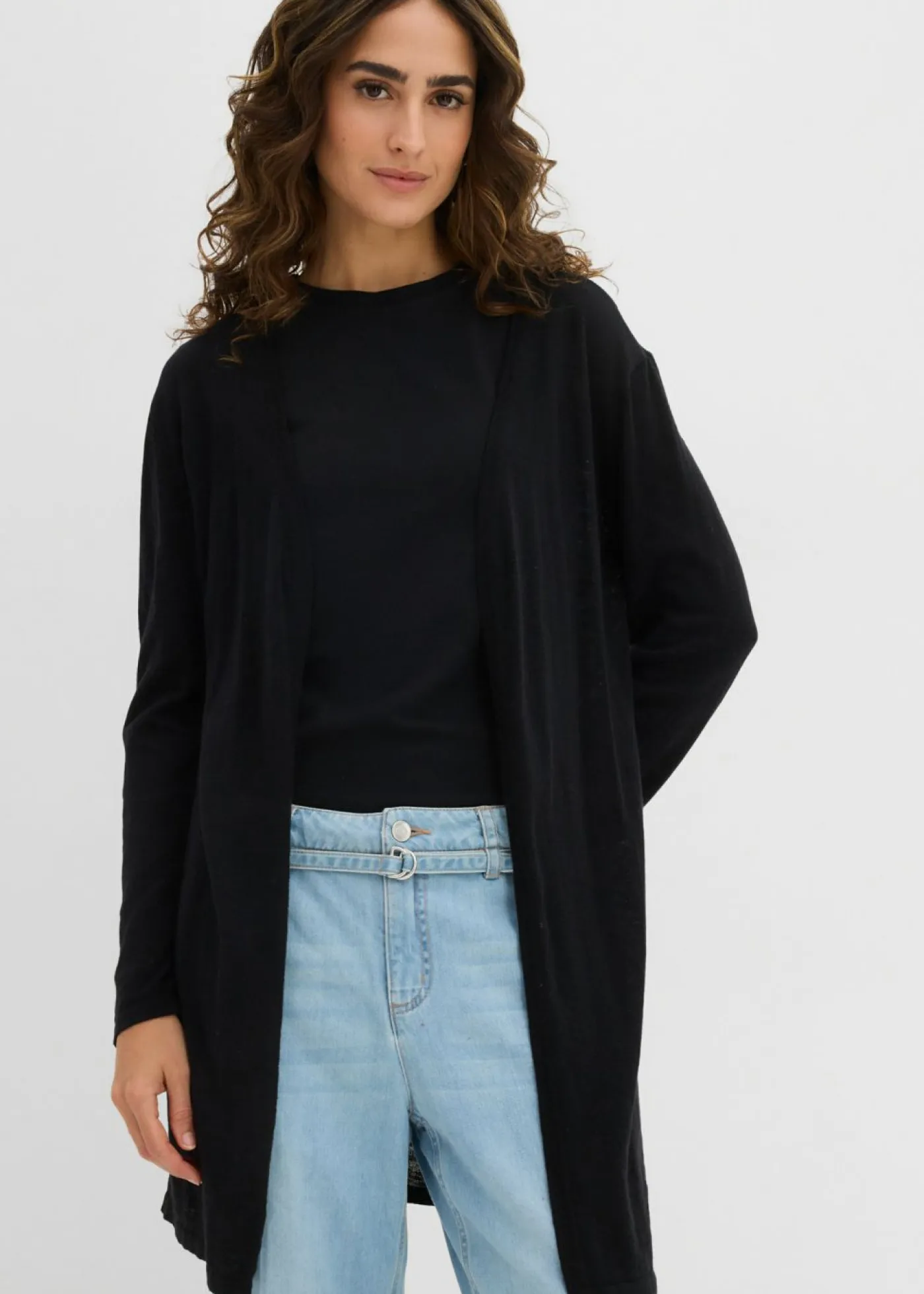 Mujer bonprix bonprix Chaqueta larga de punto