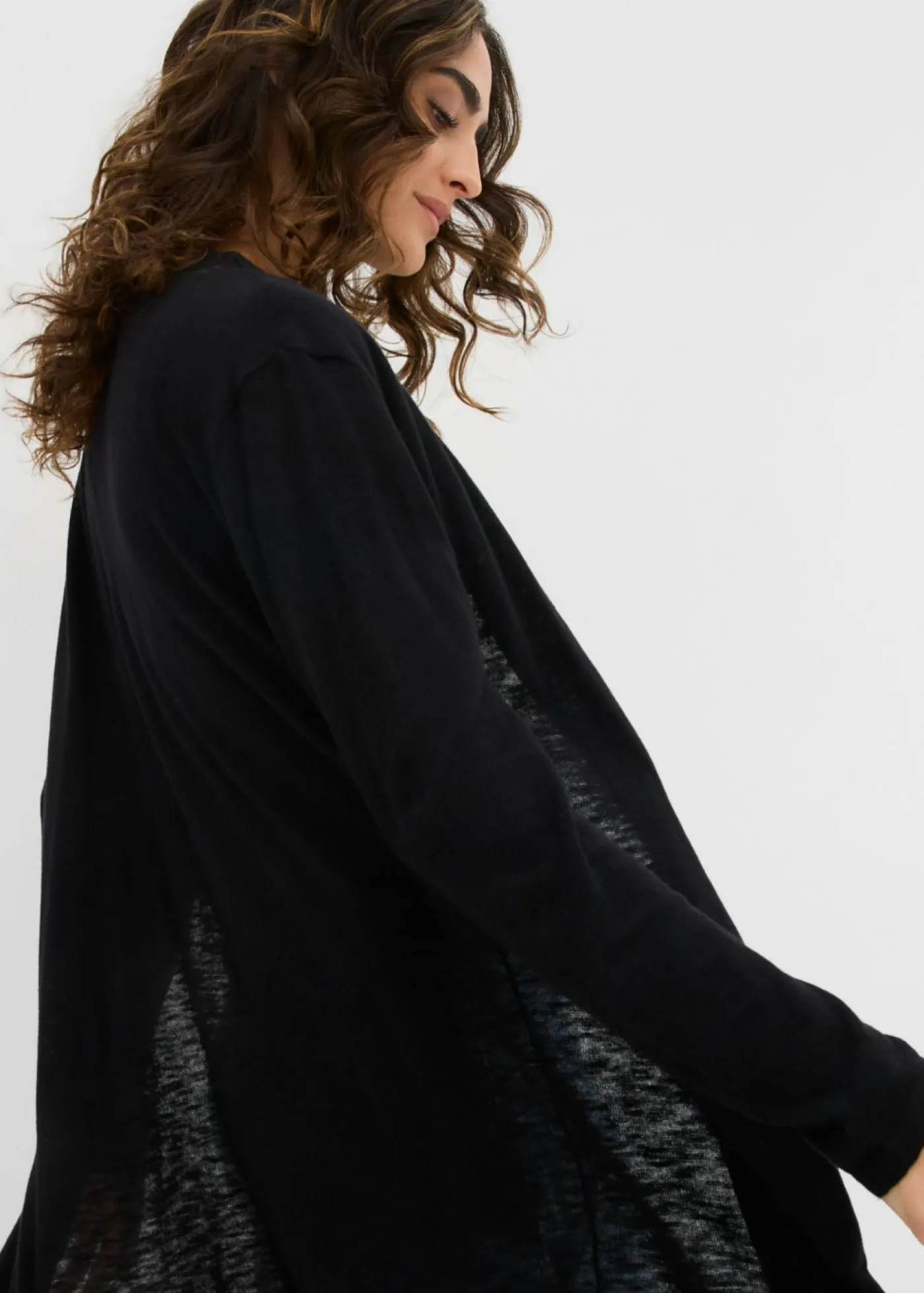 Mujer bonprix bonprix Chaqueta larga de punto