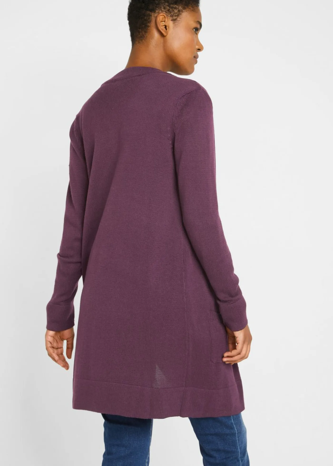 Mujer bonprix bonprix Chaqueta larga de punto