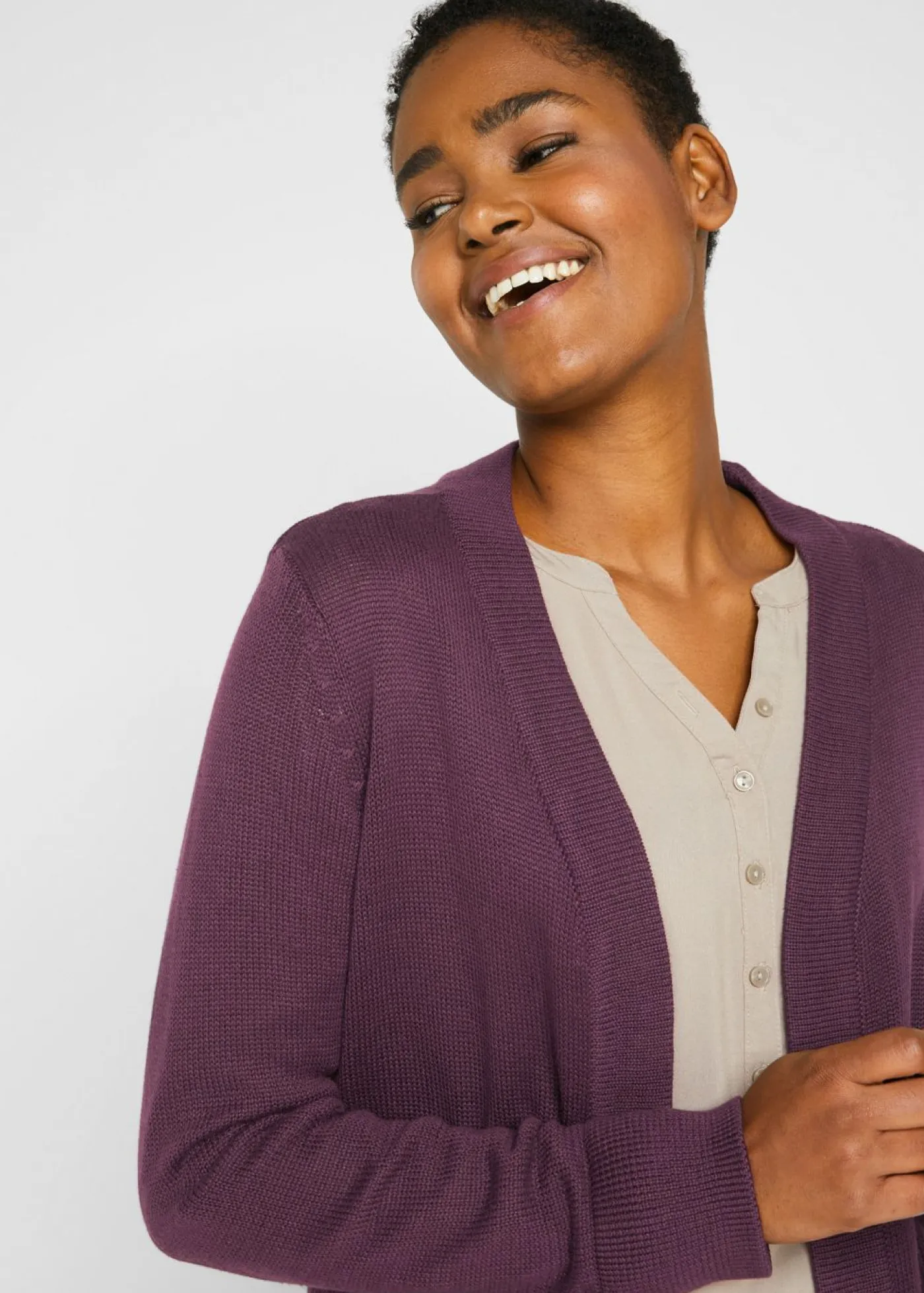 Mujer bonprix bonprix Chaqueta larga de punto