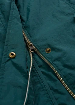 bonprix bonprix Chaquetas Y Abrigos>Chaqueta ligera de entretiempo con capucha Verde intenso