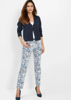 Mujer bonprix bonprix Chaqueta lisa de punto fino