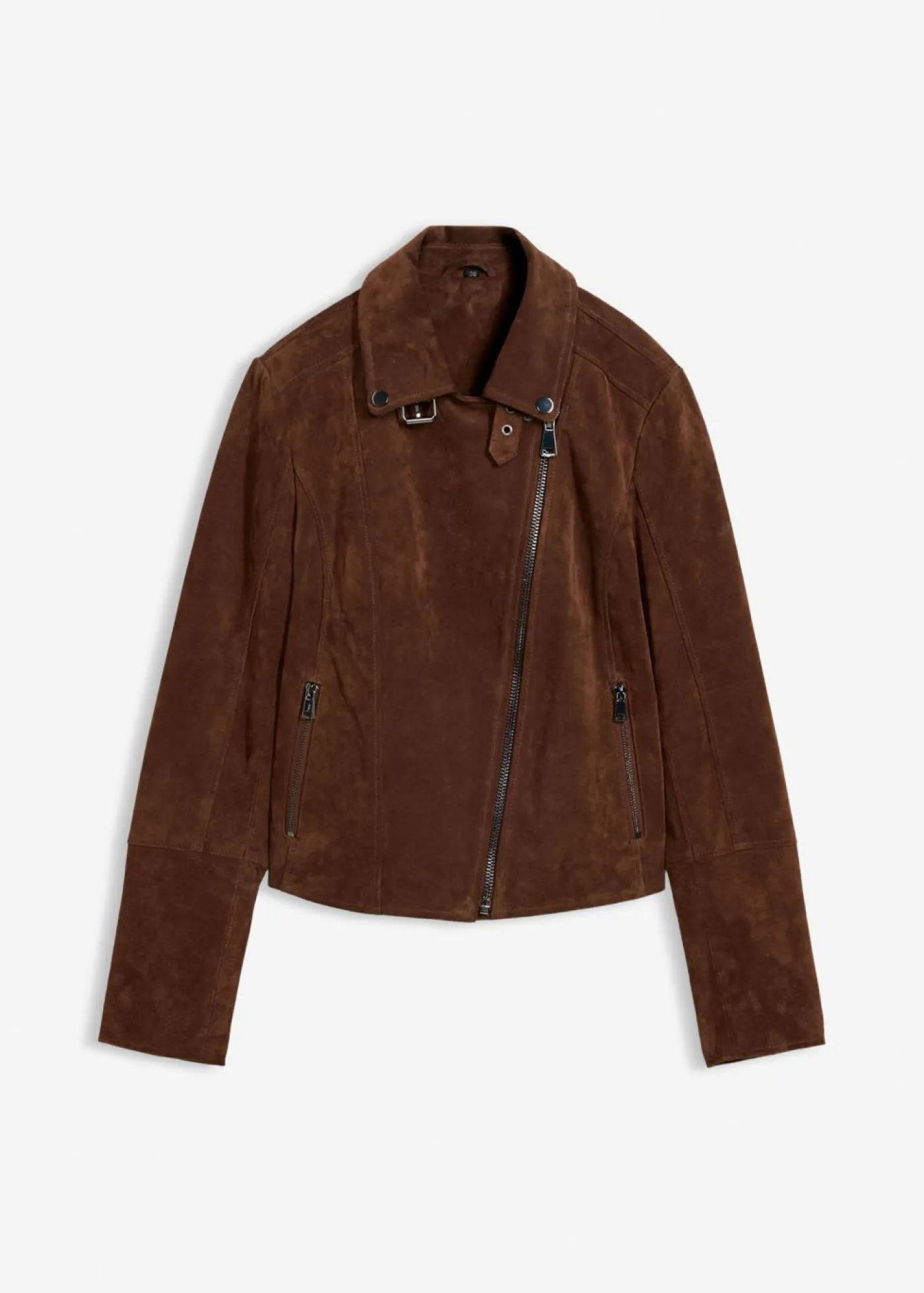 Mujer bonprix bonprix Chaqueta motera de ante